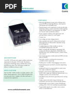 M O D E L 1 2 0 7 B: Microprocessor Motor Speed Controllers