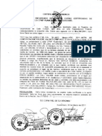 Certificado de Denuncia - Comisaria Huanchaco