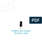 กรณีศึกษา Best Practices TQC Winner 2009