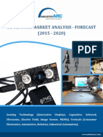 Gesture Recognition Products and Drop in Sensor Prices To Drive The 3D Sensors Market To $9.5 Billion by 2020