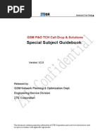 GSM P&O TCH Call Drop & Solutions