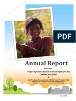 Annual Report  of PVCHR