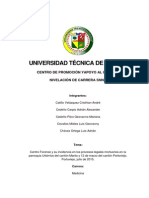 Centro Forense y Su Incidencia en Los Procesos Legales Mortuorios en La Parroquia Urbirríos Del Cantón Manta y 12 de Marzo Del Cantón Portoviejo, Portoviejo, Julio de 2015.