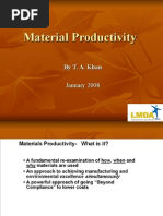 Material Productivity