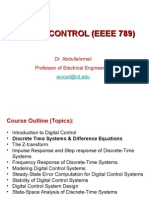 Discrete Time Systems Discrete Time Systems & Difference Equations