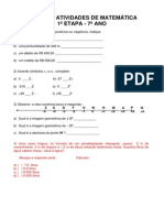 Banco de Atividades de Matematica 