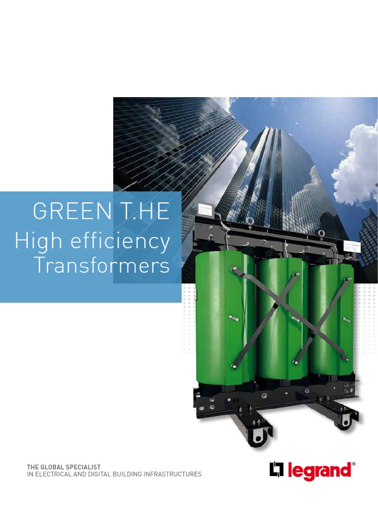 Green T.HE High Efficiency Transformers | PDF | Transformer | Carbon ...