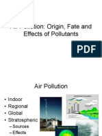 Air Pollution - Origin - Effects