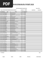 Rank List of Bba B&i All Semester e T Exam May 2012