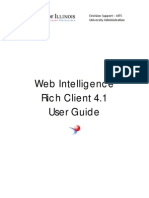 Web Intelligence 4.1 User Guide PDF