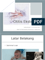 Otitis Eksterna: Tarathya Bunga D. - FK Universitas Trisakti Bagian THT RSUD Karawang Periode 29 Juni-1 Agustus 2015