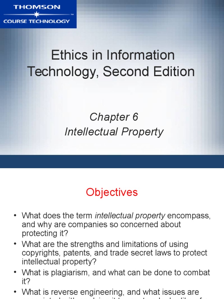 Intellectual Property Ethics Overview | PDF | Patent | Trade Secret