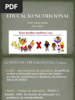 1ª aula - apresentação disciplina