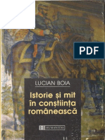 Lucian Boia-Istorie Și Mit În Conștiința Românească