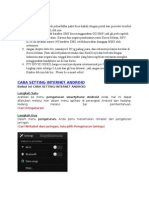 Tips Setting Adroid