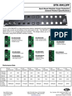 Ditek DTK-MRJ45M130 Data Sheet