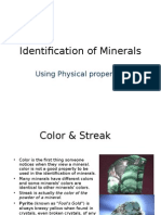 Identification of Minerals