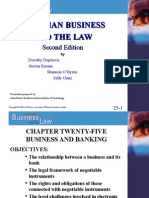 Canadian Business and The Law