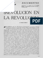 ¿Revolución en La Revolución... en Punto Final. Suplemento, Marzo de 1967 - Regis Debray