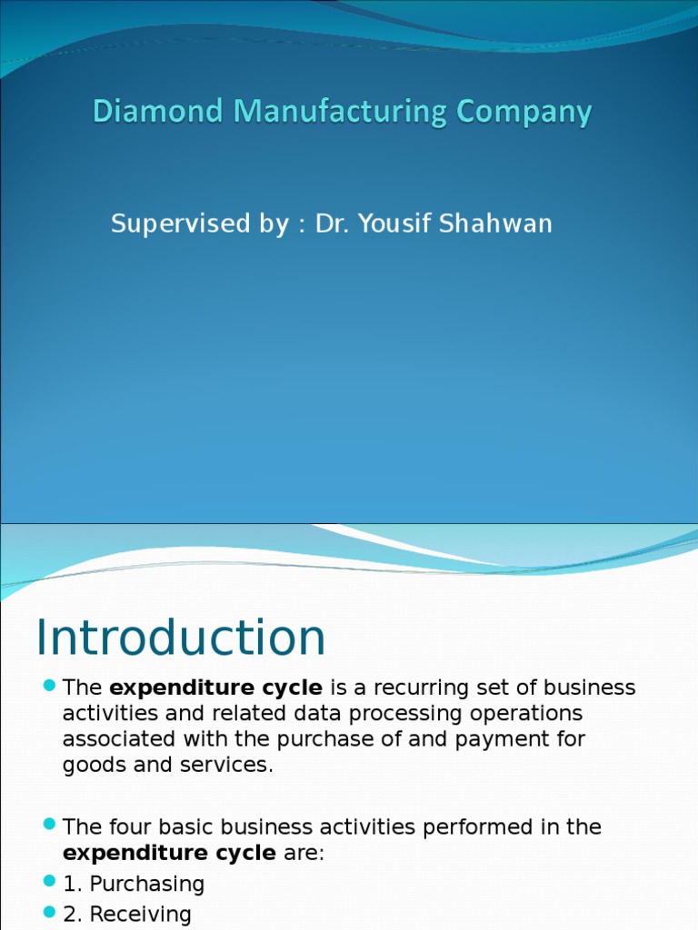 Diamond Manufacturing Company | PDF | Electronic Data Interchange ...