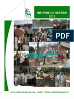 Informe Gestion CRA 2012