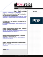 Hoja de Práctica Lección 3 FIND YOUR VOICE