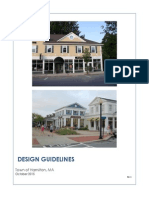 Town of Hamilton Proposed Design Guidelines