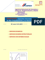 Mario Rodriguez Aplicacion Ingenieria Estructural Concretos Aceros Alta Resistencia Reglamentacion Diseno Estructural PDF