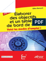 4-Elaborer Des Objectifs Et Un Tableau de Bord de Suivi