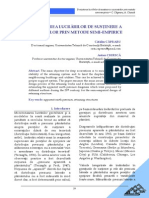 Lucrare Stiintifica - PROIECTAREA LUCRĂRILOR de SUSŢINERE A Excavatiilor Prin Metode Semiempirice