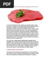 Melhores Alimentos Ricos Em Proteínas Para Ganhar Massa Muscular