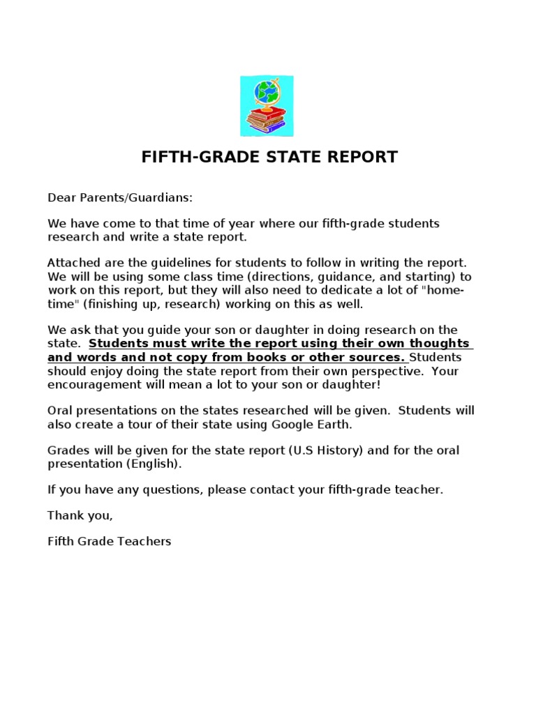 State report graphic organizer pdf picture