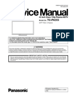 TCP42X5 Panasonic Service Manual