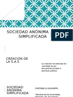 Sociedad Anónima Simplificada1