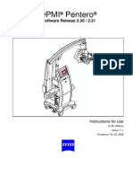 Zeiss OPMI Pentero - User Manual