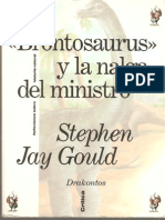 Stephen Jay Gould, Brontosaurus