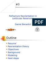 Project #3: Refracture Reorientation in Lenticular Reservoirs Daniel Benedict