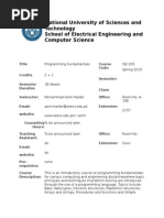 Course Outline 1