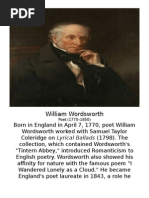 William Wordsworth