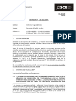 Ejecución del saldo de obra tras resolución de contrato