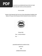 Download Tugas Akhir Front Office Departement by Raden Risma Destiani SN273445091 doc pdf