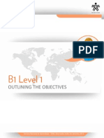 B1 Level 1: Outlining The Objectives