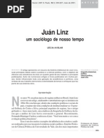 Juán Linz um sociólogo de nosso tempo LÚCIA AVELAR