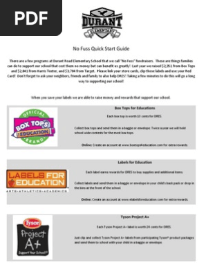 flyer- labels