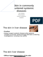 The Skin in commonly encountered systemic diseases