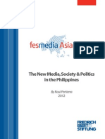 The New Media Society and Politics in The Philippines