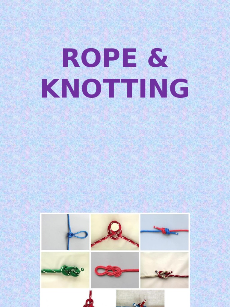 Knotting Rope Knot