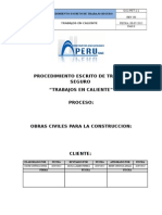 Trabajos en caliente: procedimiento de seguridad para soldadura y corte