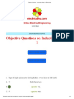 Objective Questions on Induction Motor _ 1 _ Electrical4u