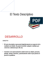 El Texto Descriptivo